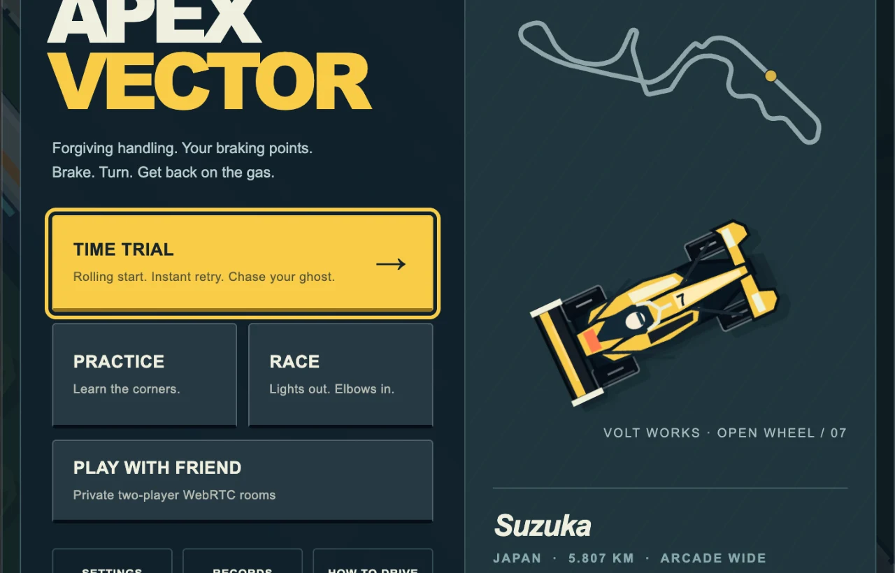 APEX VECTOR — Find your next tenth.