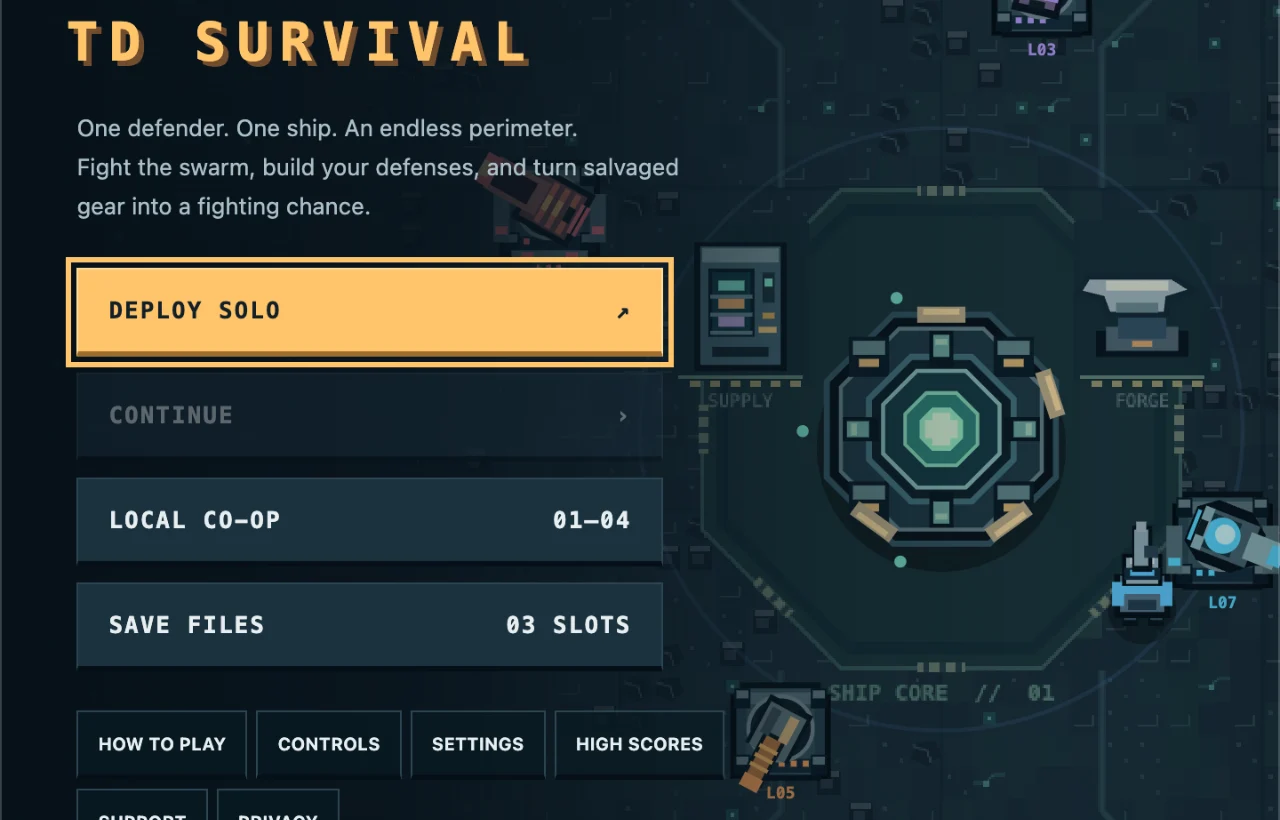 Liano TD Survival