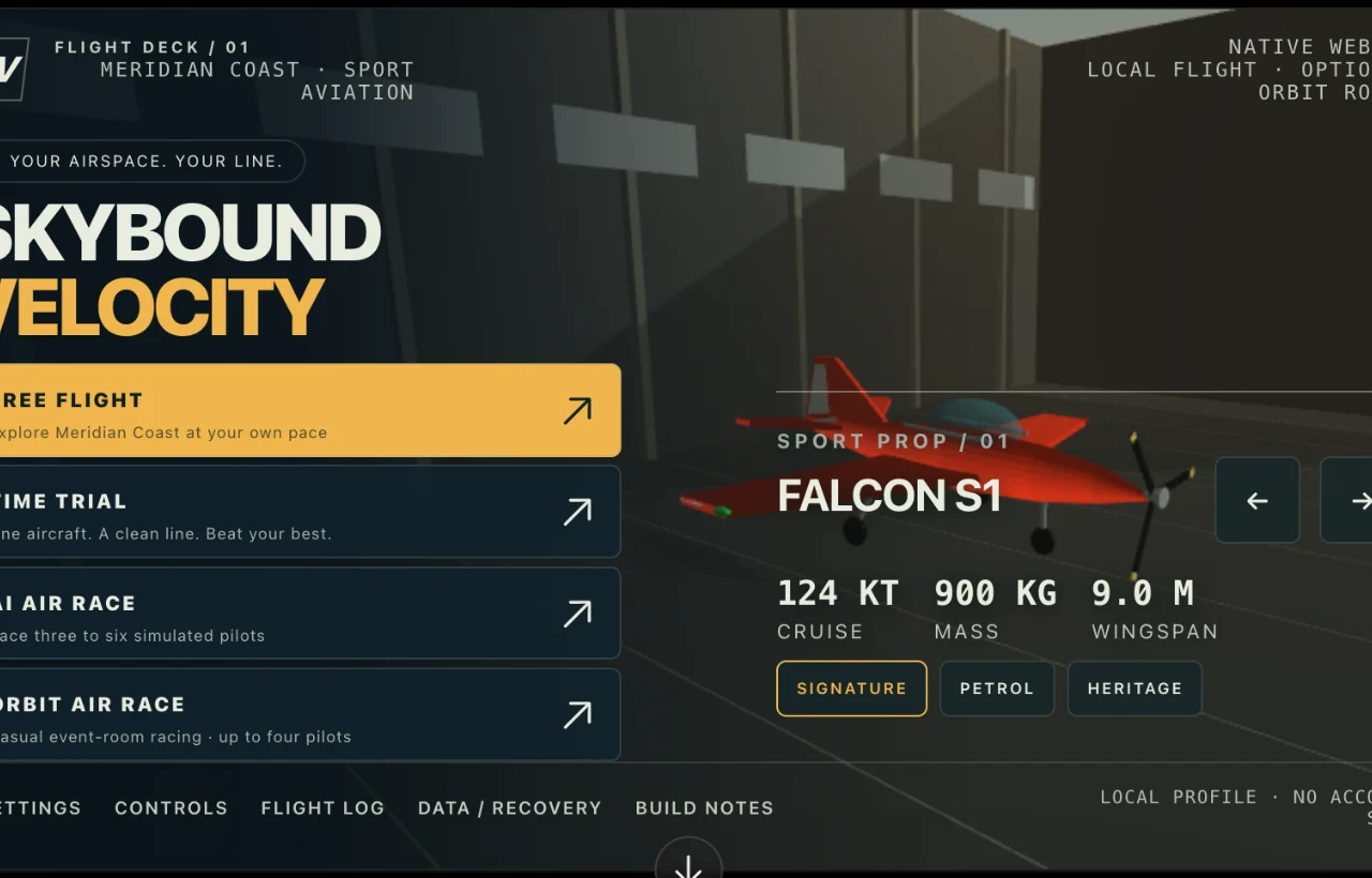 SKYBOUND VELOCITY — Meridian Coast