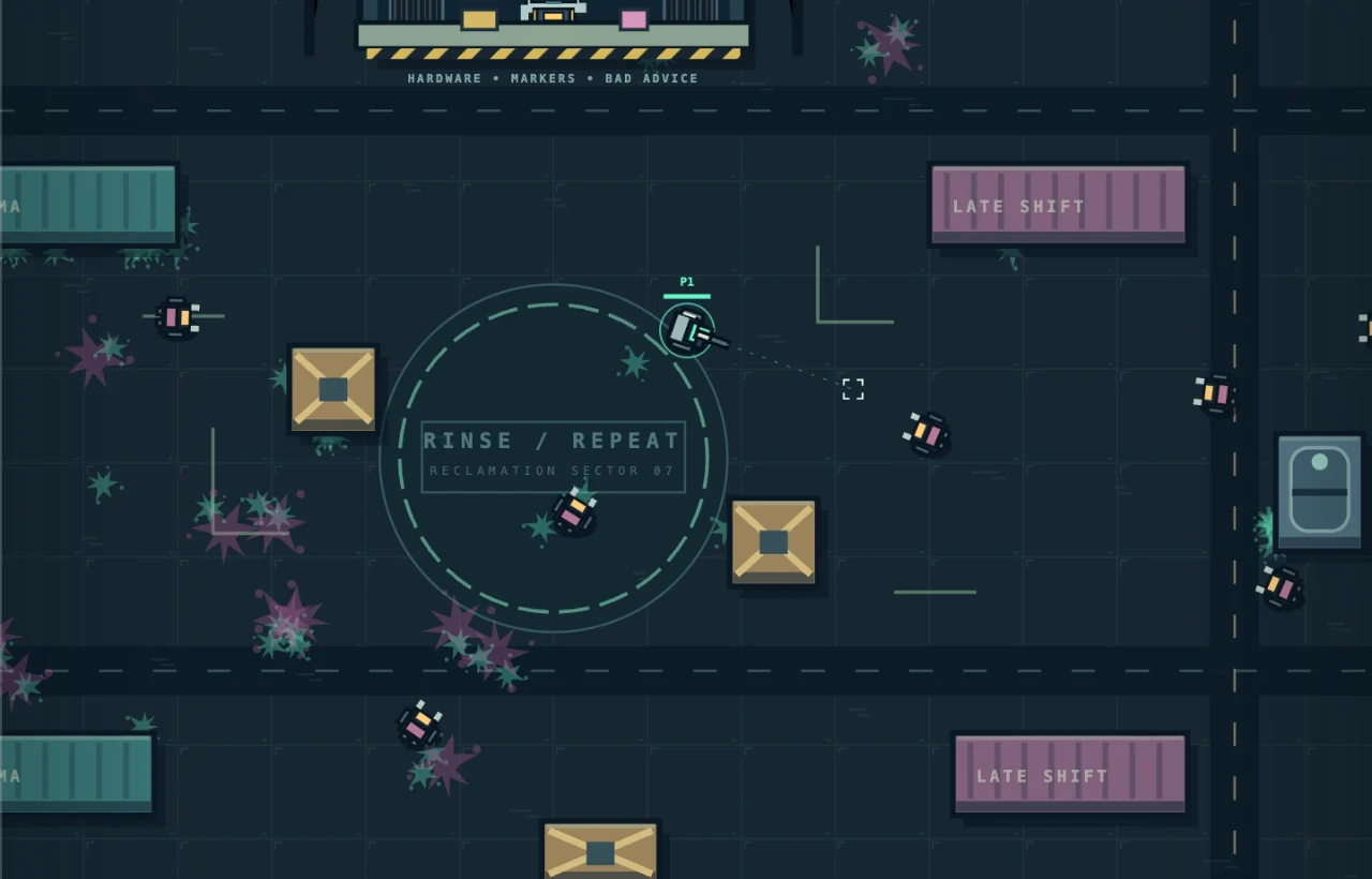 NEON SPLAT · Night Shift